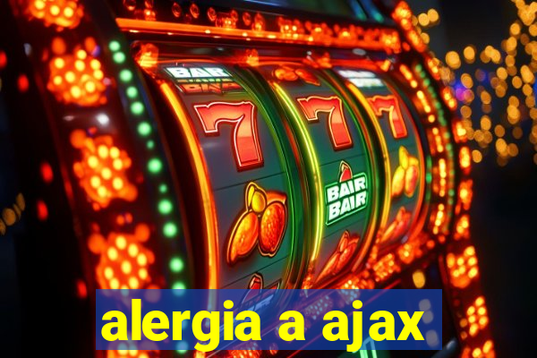 alergia a ajax